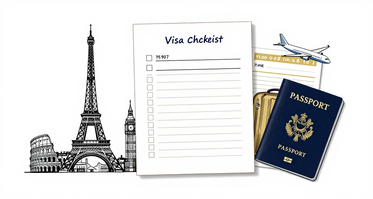 Чек-лист: какие документы нужны для визы в Европу